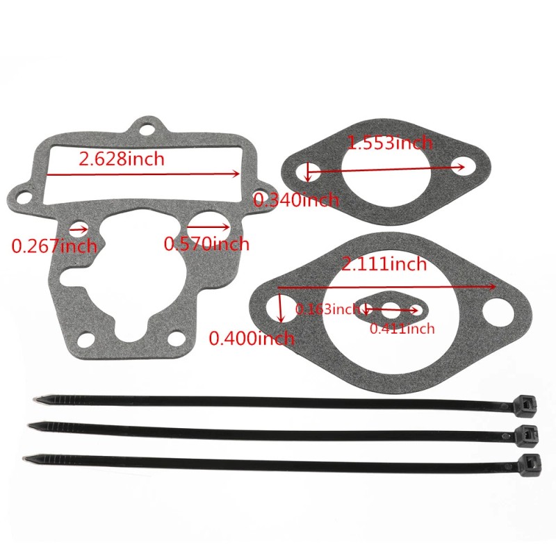 good_7204 G0643233990 Carburetor Repair Kit For Mitsubishi Satoh Tractor S650G/Bison