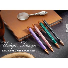 InnoBeta Australian Shepherd Gifts, Dog Mom Gifts for Women, Ballpoint Pen Set of 4, Gifts for Dog Lovers for Mother's Day, Christmas, Birthday - Australian Shepherd Mom