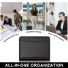 Leathario Portfolio Binder, Includes 10 Sheet Protectors and 3 Notepads,