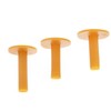LL-Golf ® Set of 3 golf rubber range tees/rubber tees