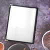 Menu-Covers 8.5 X 11 Restaurant Menu-Holder – 4 Pack Menu