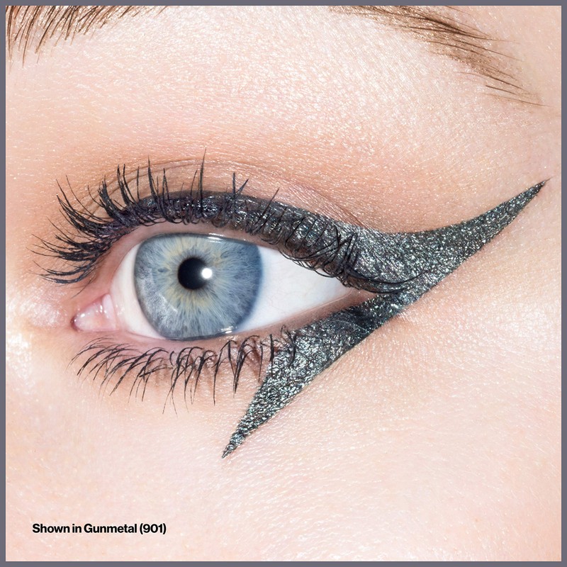 Revlon So Fierce! Chrome Ink Liquid Eyeliner, Longlasting Bold Metallic
