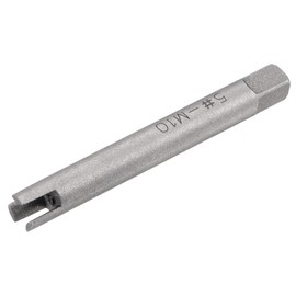 uxcell Tap Extractors M10 / 3/8" (Metric/Inch), 3 Flutes Broken Stripped Screw Thread Tap Remover High Carbon Steel Tool