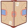 Red Basketball ISO Clipboard