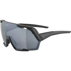 ALPINA Unisex - Adulti, ROCKET BOLD Occhiali sportivi, all black matt, One Size