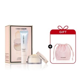 Laura Mercier 갤러리아 리미티드 플로리스 트리츠 미니 프라이머  세팅 파우더 듀오(+ Galleria Limited Flawless Treats Mini Primer Setting Powder Duo (+