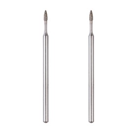 PROXXON No. 28215 Diamond Bit 2 Pieces [Arrow Shape 0.06 inch (1.6 mm) Shaft Diameter 0.09 inch (2.35 mm)
