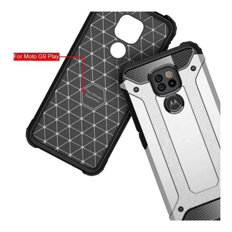 Funda Armor Uso Rudo Antishock Para Moto G9 Play |