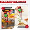 UIUZMAR pH Meter Water, pH EC Meter Grow for Hydroponics,