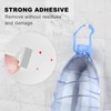100 PCS Adhesive Cable Clips White (Small & Large), Upgraded