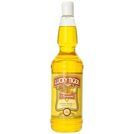 Lucky Tiger 3 Purpose Hair Tonic for Men | Classic Barbershop Hair & Scalp Treatment with Fine Oils | Conditions Hair, Stimulates Scalp & Reduces Dryness | Fresh, Clean Scent – 16 fl oz