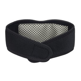 Medical Grade Neck Support Brace Strap for Neck Pain Relief and Bone Relaxer with Self Heating Neck Wrap and Tourmaline Adjustable Cervical Collar for Physical Therapy, Arthritis, Headaches