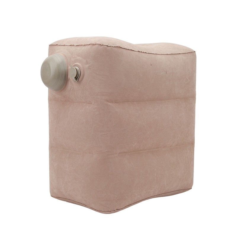 Inflatable Foot Rest Pillow Washable Lightweight Portable Inflatable Footrest Cushion