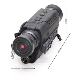 Handheld Night Vision Monocular 650 feet Visual Distance,1080HD Photo Optical & Digital Zoom 6-18X Night Vision Monocular for Hunting (Night Vision monocular)