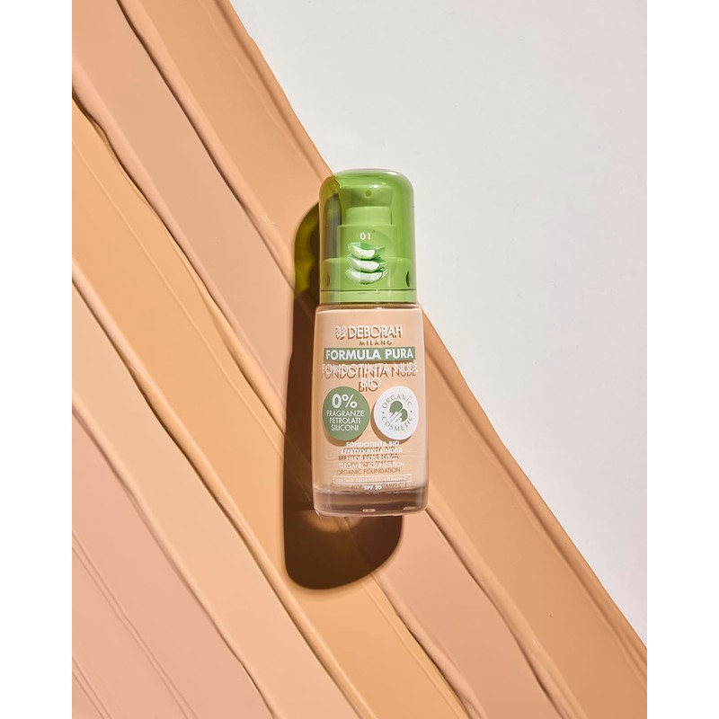 Deborah Milano Foundation Formula Pure Nude Organic No. 05 Almond