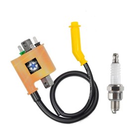 Unbranded Ignition Coil Spark Plug Fit Honda Rancher420 Foreman500 2014-2018 30510-HR3-A21