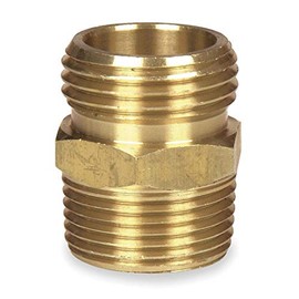 Hose to Pipe Adapter, Double Male