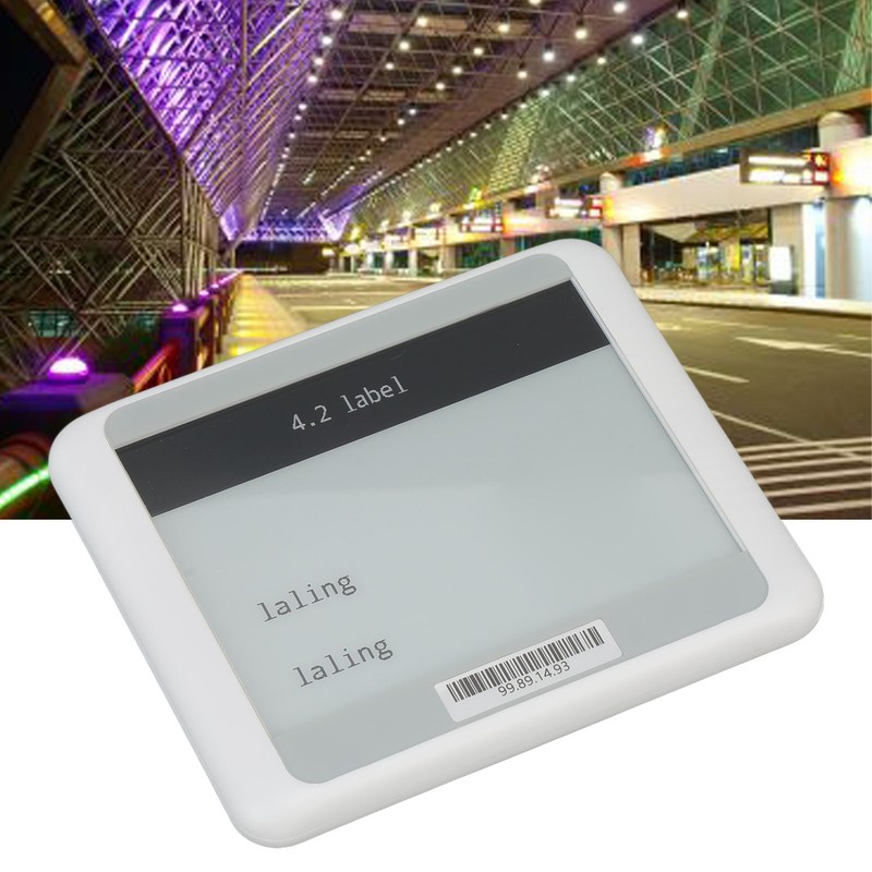 4.2in TFT Screen Electronic Shelf Label Bluetooth Connection Price Tag