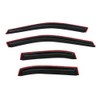 Window Visors Rain Sun Guard Vent 4pc Set Acrylic Left