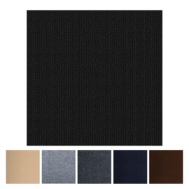 Carpet Tiles Peel and Stick, Self Adhesive Carpet Floor Tile 10 Tiles/10 sq Ft Anti-Slip Squares Soft Padded Carpet Tiles for Kitchen Bedrooms Indoor Outdoor（12" x 12"）