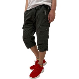OUTDOOR PRODUCTS Men's Cropped Cropped Pants, 3/4 Length, Absorbent, Quick Drying, M, L, LL, Khaki