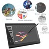 Graphics Drawing Tablet,10x6 inch Digital Writing Tablet with 8192 Levels