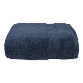 Nautica, Toalla Medio Baño 100% Algodón, Color Azul, Montford.