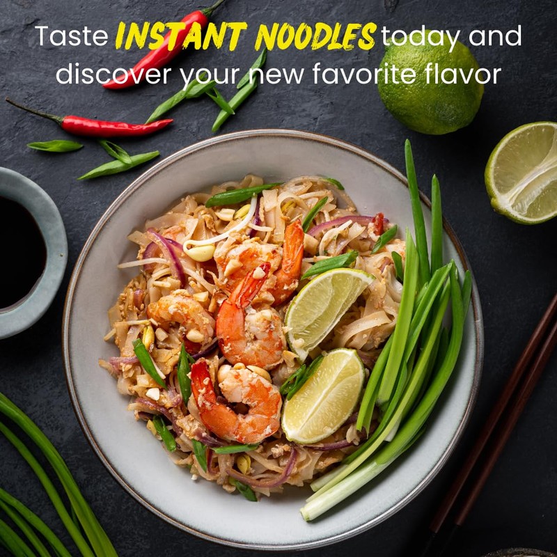 High Class Grass Wai Wai Noodles and Mama Ramen Thai
