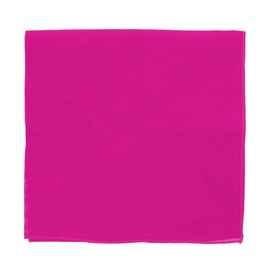 Motique Accessories Solid Color Bandana (Hot Pink)