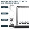 LetCart Newton's Cradle Balance Ball Toy, Steel Desk Decoration with