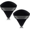 Powder Puff Sponge Puff, 2 Pieces, Fan Shaped, Multi-functional, Soft,