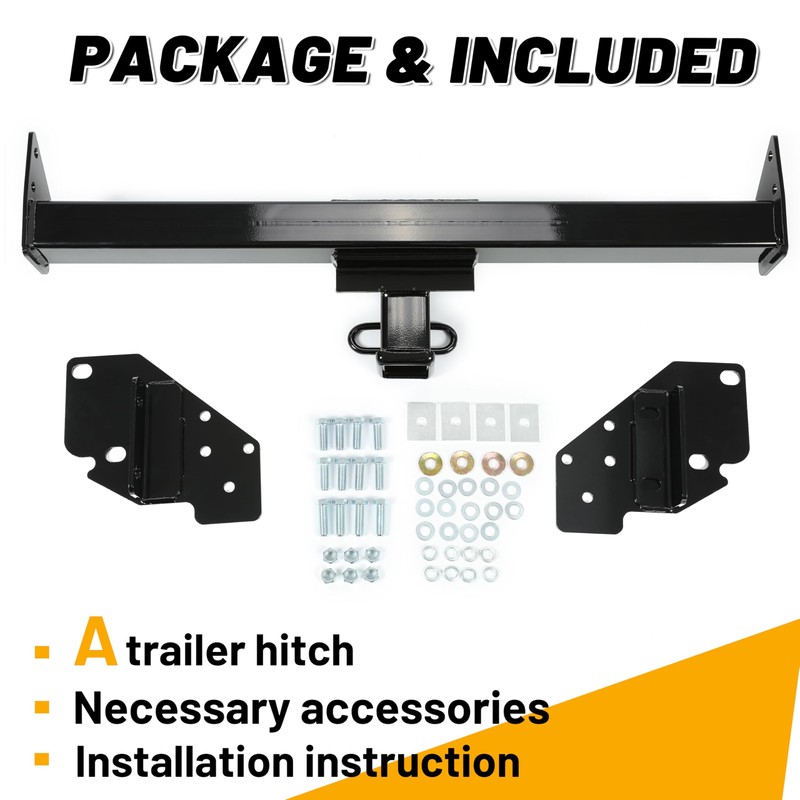 Kojem Class 3 Trailer Hitch Compatible with 2005-2015 Toyota Tacoma