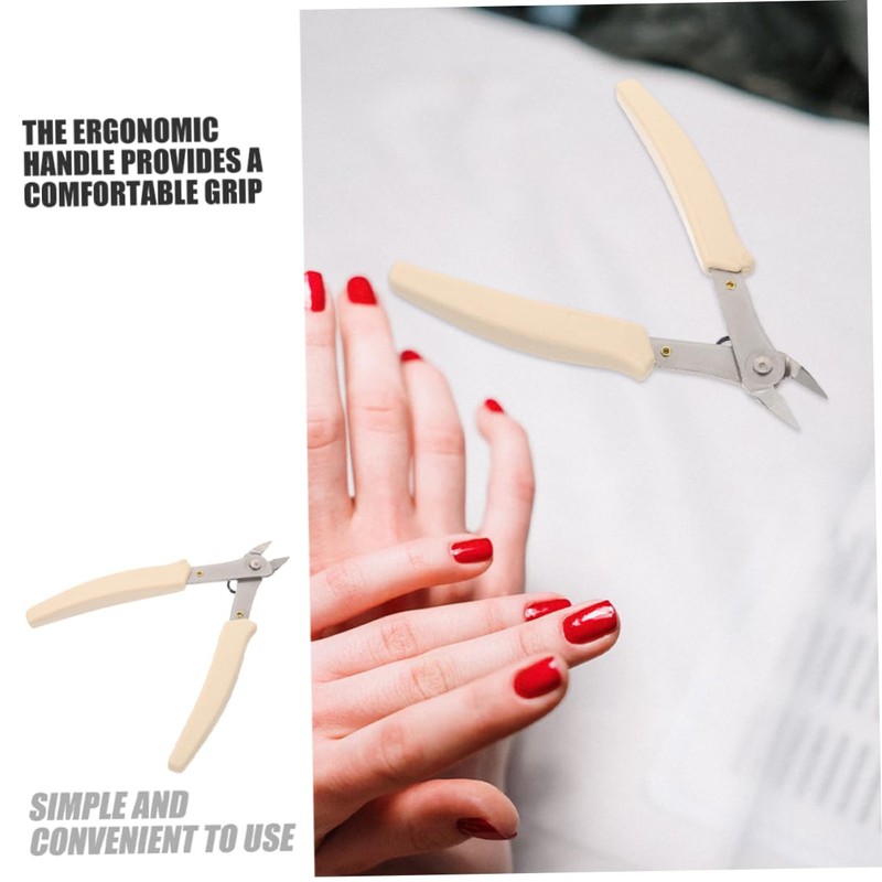 SAFIGLE 2 Pack Nail Art Diamond Removal Pliers Effortless Rhinestone