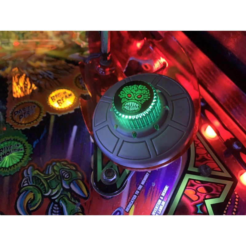 Bally 4 Limited Edition! Bally Attack/Revenge From Mars Pinball Flying