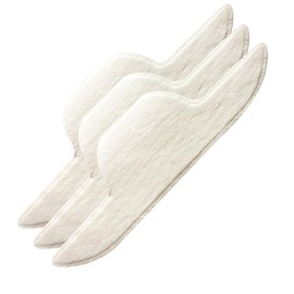 1set Disposable Sweat Pads Breathable Cloth Stickers for Sweat Absorption Odor Elimination for Shirts White 20pcs