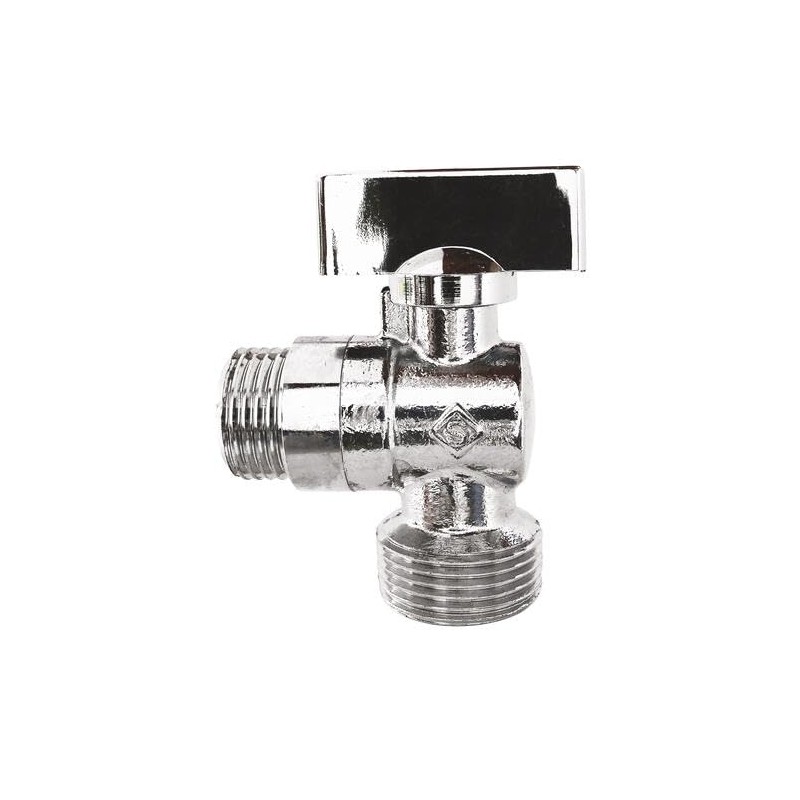 SOMATHERM FOR YOU - Wall Valve 1/4 Turn Chrome-Plated Brass
