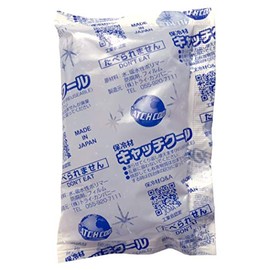 Catch Cool CH-50 10P Ice Packs, 1.8 oz (50 g) x 10 Packs, 2.8 x 4.3 inches (70 x 110 mm), Made in Japan