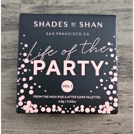 Shades By Shan Life Of The Party Vol 1~High Rise/After Dark Eyeshadow Pallette