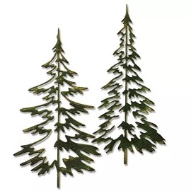 Sizzix Scrapbook Suaje De Corte Arbol Pino Envío Gratis Arboles