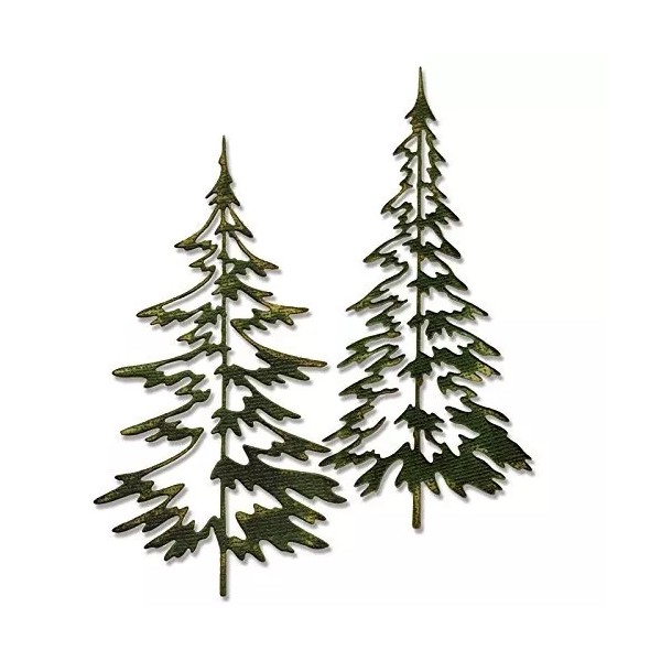 Sizzix Scrapbook Suaje De Corte Arbol Pino Envío Gratis Arboles