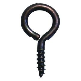 DAIDOHANT 10185342 (Hanging Brackets/Hooks) Bronze Heaton [No.8] (A) 19 x (B) 17 x (C) 0.4 inches (10 mm) [Iron] (6 pieces)