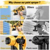 ‎MirrorZone 1400ML Electric Paint Sprayer 1000W Spray Gun Handheld Painting