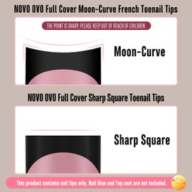 Short Toe Nail Tips Black French Tip Press on with Moon Curve, BERRY PINK Thick Sharp Square Toenail Extension, Soft Gel False Nail Kit, Need Builder Gel Top Coat, No Glue Included x15 Sizes 240 pcs