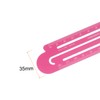 sourcing map Straight Ruler 12 cm Metric Aluminium Alloy Ruler