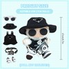 EOAMGO Doll Clothes Set Compatible with 17cm Vinyl Plush Toy