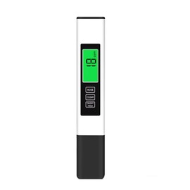 4 in 1 Tds Meter Digital Water Tester, Accurate and Reliable TDS EC & Temp(°C,°F) Meter, 0-9990ppm Water Quality Tester for Drinking Water RO/DI System, Aquariums etc
