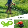 Poweka Lawnmower Plastic Cutting Blade for Compatible with Gtech ST01
