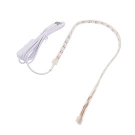 Saxophone Lamp Saxaphone Wind Instrument Leak Detector Light Strip T Tool Led Tape Light Lighting Strip Wind Instrument Repairing Tool White Test Light Flute Insulating Latex