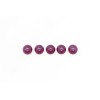 Vintage Lindy Star Ruby Red Round Flat Back Cabochon 5mm,