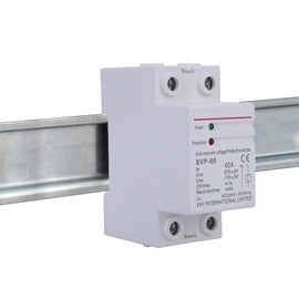 Joyzan Surge Arrester Recovery Under Voltage Protection Device Photovoltaic Lightning Protection Low Voltage Arrester 230V 40AC Voltage Protector